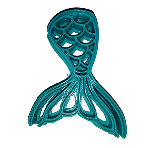Mermaid Tail Cookie Cutter