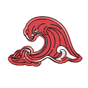 Ocean Wave Cookie Cutter