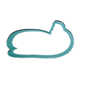 Whale Silhouette Cookie Cutter
