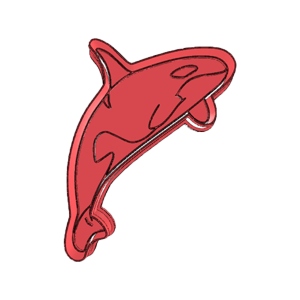 Orca Whale Cookie Cutter