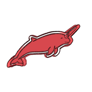 Narwhal Cookie Cutter