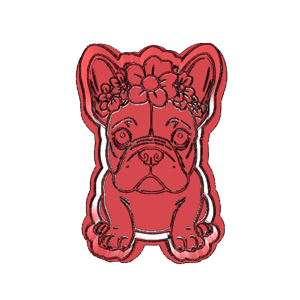 French Bulldog Cookie Cutter