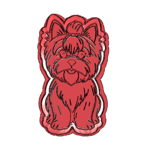 Yorkshire Terrier Cookie Cutter