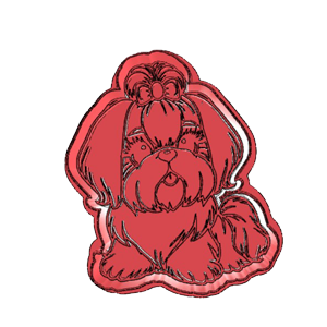 Shih Tzu Cookie Cutter