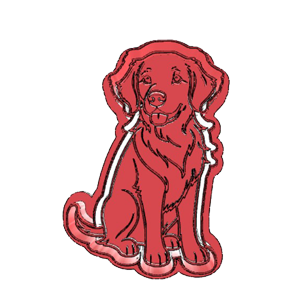 Golden Retriever Cookie Cutter