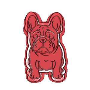 French Bulldog Cookie Cutter