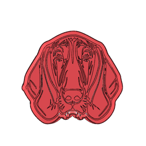 Bloodhound Cookie Cutter