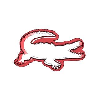 Crocodile Cookie Cutter