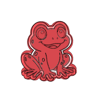 Frog Cookie Cutter