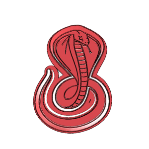 Cobra Snake Cookie Cutter