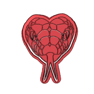 Snake Head Cookie Cutter