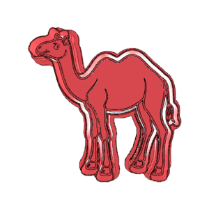 Camel Cookie Cutter