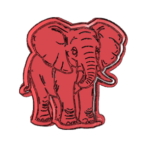 Elephant Cookie Cutter