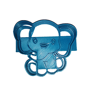 Cute Elephant Cookie Cutter