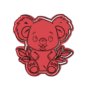 Cute Koala Cookie Cutter