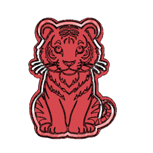 Tiger Cookie Cutter
