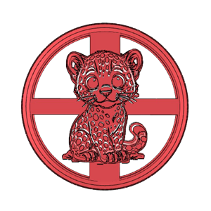 Walking Tiger Cookie Cutter