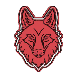 Detailed Wolf Head Cookie Cutter