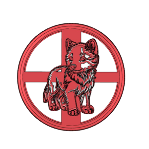 Standing Wolf Cookie Cutter