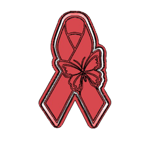 Cancer Ribbon Cookie Cutter