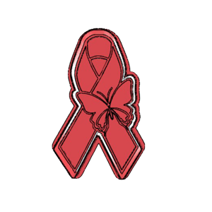 Cancer Awareness Cookie Cutter