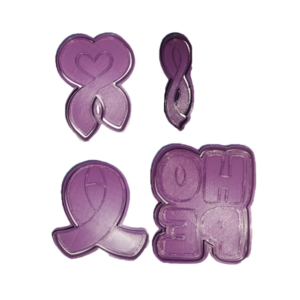 Cancer Awareness Cookie Cutter Set