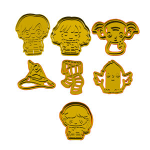 Wizard Cookie Cutter Set 4