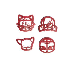 Lady Bug cookie cutter set