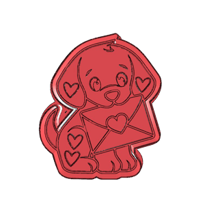 Cute Couple Cookie Cutter