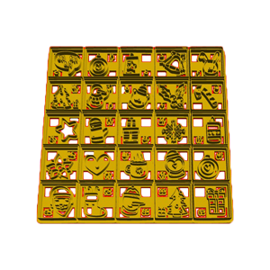 Advent calendar Cookie Cutters