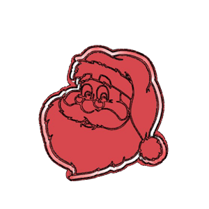 Santa Sack Cookie Cutter