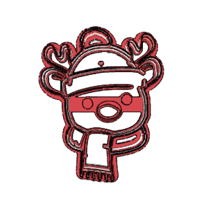 Reindeer Face Cookie Cutter