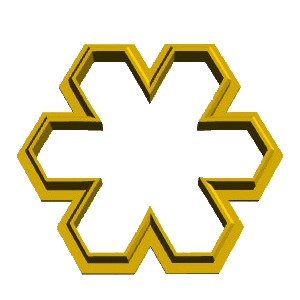 Snowflake Shape Cookie Cutter