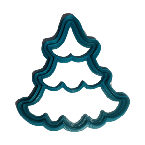 Layered Tree Cookie Cutter