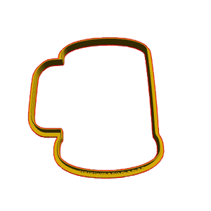 Beer Glass Cookie Cutter