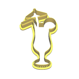 Cocktail Drink Cookie Cutter