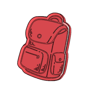 Camping Backpack Cookie Cutter