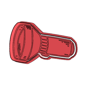 Flashlight Cookie Cutter
