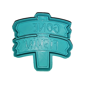 Gone Fishing Cookie Cutter