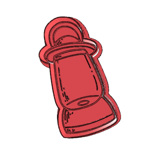 Lantern Bottle Cookie Cutter