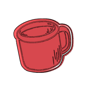 Camping Mug Cookie Cutter