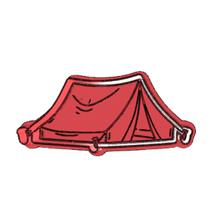 Tent Cookie Cutter