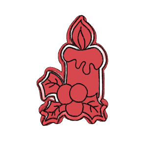 Candle Cookie Cutter