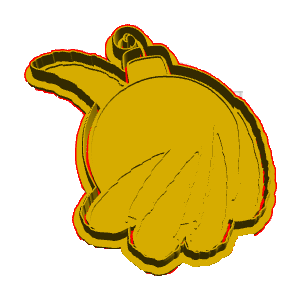 Grinch Hands Cookie Cutter