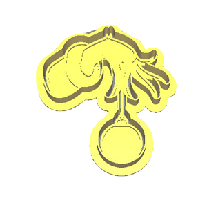 Grinch Hands Cookie Cutter