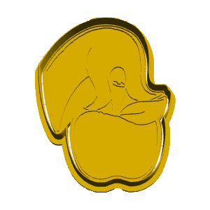 Grinch Hands Cookie Cutter