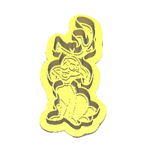 Grinch Dog Cookie Cutter