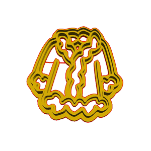 Santa Coat Cookie Cutter