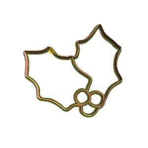 Mistletoe Cookie Cutter
