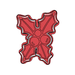 Mistletoe Cookie Cutter